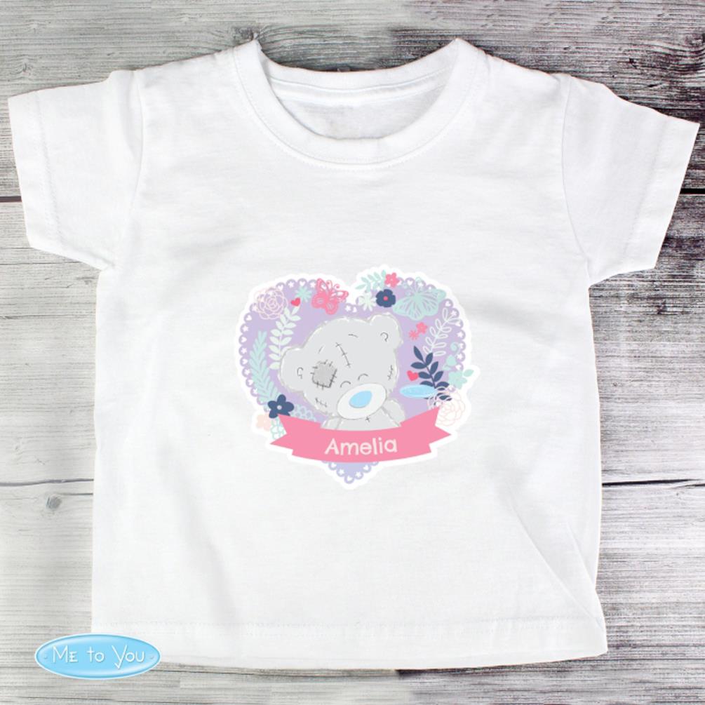 Personalised Tiny Tatty Teddy Girl's T-shirt Extra Image 1